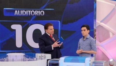 Silvio Santos e Dudu Camargo (Foto: Reprodução)
