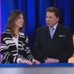 Rebeca Abravanel e Silvio Santos (Foto: Reprodução)