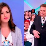 Maísa fica chocada com informação de Silvio. (Foto: Reprodução/SBT)