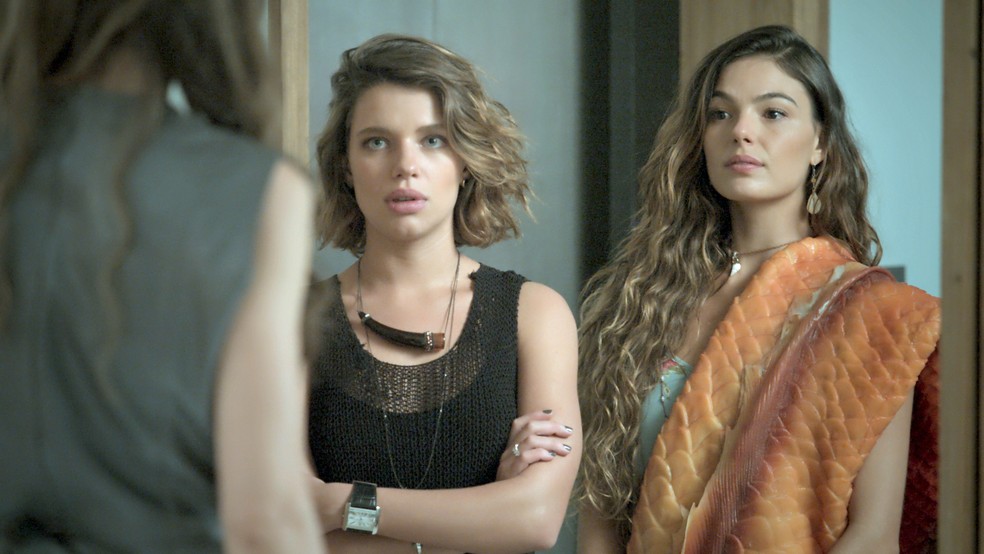 Cibele e Ritinha em "A Força do Querer" (Foto Gshow)