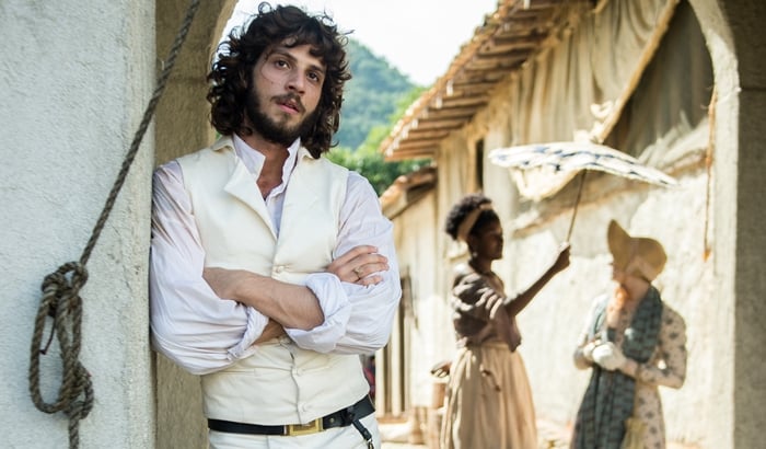 Joaquim (Chay Suede) em "Novo Mundo" (Foto: Globo/Raquel Cunha)