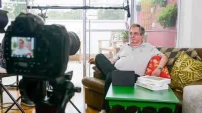 O autor Benedito Ruy Barbosa. (Foto: Ze Paulo Cardeal/Viva/Divulgaçã)