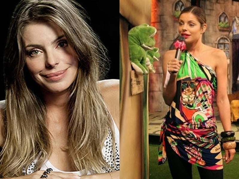 Daniella Cicarelli apresentou o programa "Beija Sapo" na emissora (Foto: Montagem/TV Foco)