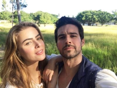 A atriz Rayanne Morais e o ator Bernardo Velasco são os protagonistas de 
