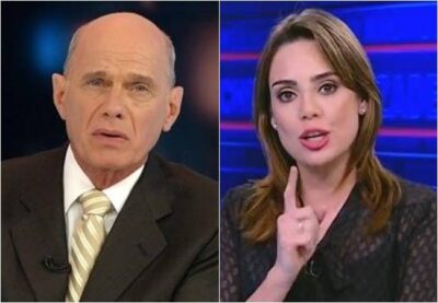 Os âncoras dos dois jornais (Foto: Divulgação)