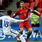 Partida entre Portugal e Chile pela Copa das Confederações
(Foto: Getty)