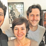 Elenco reunido para uma leitura de texto de 'Cidade Proibida' (Foto: Arquivo pessoal)