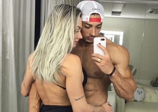 Felipe Franco e Juju (Foto: Reprodução)