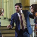 Jeiza (Paolla Oliveira), Caio (Rodrigo Lombardi) e Bibi (Juliana Paes) em 'A Força do Querer'
(Foto: Globo/Mauricio Fidalgo)