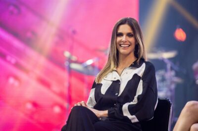 Fernanda Lima no lançamento do 