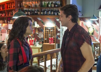 Angélica (Luisa Arraes) e Ricardo (Klebber Toledo) em 'A Fórmula'
(Foto: Globo/Estevam Avellar)