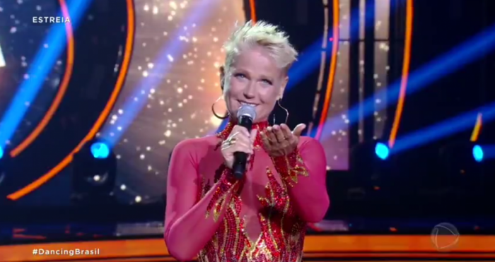 Xuxa no "Dancing Brasil" (Foto: Reprodução)