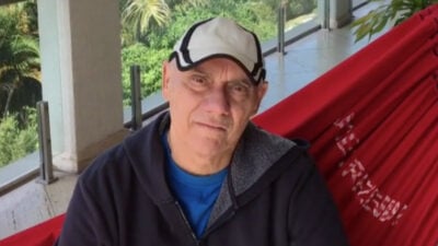 Marcelo Rezende aparece mais magro (Foto reprodução)