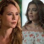 Bibi e Jeiza em "A Força do Querer" (Foto: Divulgação/A Força do Querer/TV Globo)
