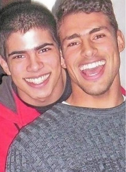 Cauã e o seu irmão, Pável (Foto: Reprodução)