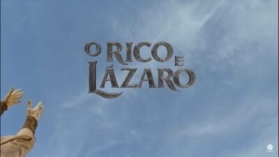 Logo da novela O Rico e Lázaro (Foto: Reprodução)