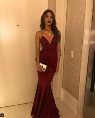 Patrícia Poeta causa com vestido justo. (Foto: Reprodução/Instagram)