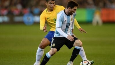 Argentina venceu o Brasil por 1 a 0. (Foto: Divulgação)