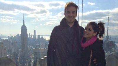 Sabrina Petraglia e noivo (Foto: Arquivo Pessoal)