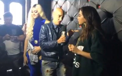 Entrevista constrangedora de Amin Khader (Foto: Reprodução)