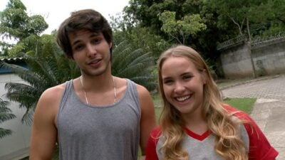 Bruno Guedes e Malu Pizzatto em 
