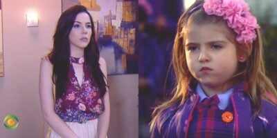 Cecília vai ter uma surpresa com a pequena (Foto: Montagem/TV Foco)