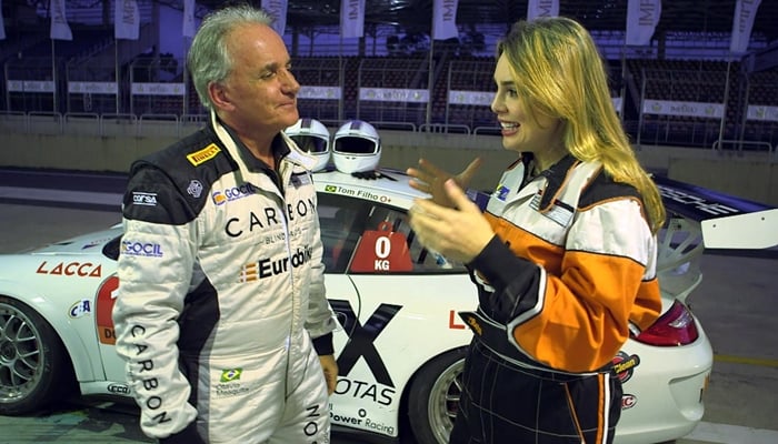 Otávio Mesquita e Rachel Sheherazade no "Operação Mesquita" (Foto: Divulgação/SBT)