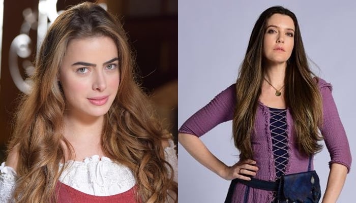 Atrizes de Belaventura, Rayanne tem 28 anos e Larissa 39. (Foto: Reprodução/ Blad Meneghel/Record)