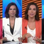 Ana Paula Araújo, que comandou dois telejornais por dia na Globo
(Foto: Reprodução/Globo)