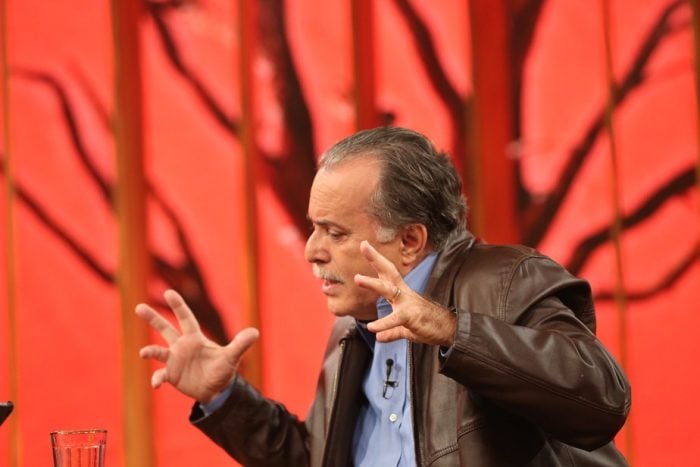 Tony Ramos e Pedro Bial (Foto: Divulgação/Globo)