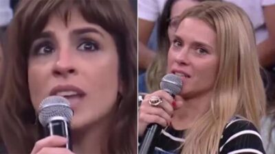 Maria deixou Carol constrangida com revelações. (Foto: Reprodução/Globo)