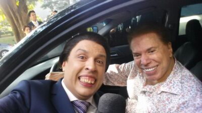 Ceará e Silvio Santos (Foto: Divulgação)