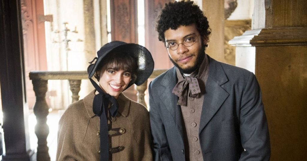 Cecília e Libério vão se casar em "Novo Mundo".