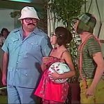 Atores no "Chaves" (Foto: Reprodução)