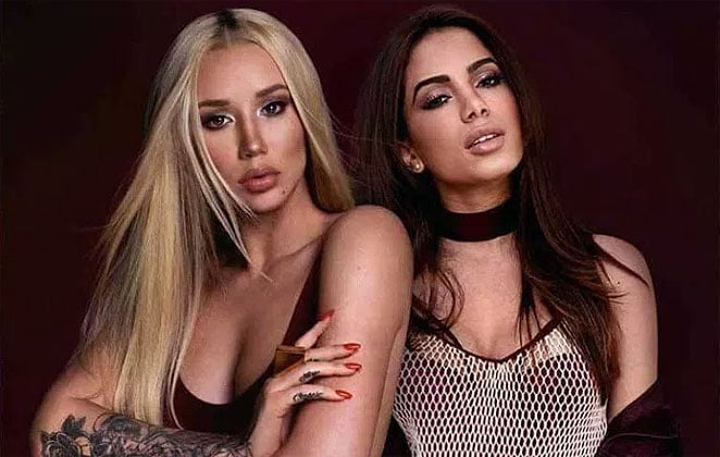 Iggy Azalea e Anitta (Foto: Divulgação)