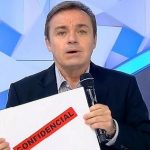 Gugu em seu programa. (Foto: Reprodução)