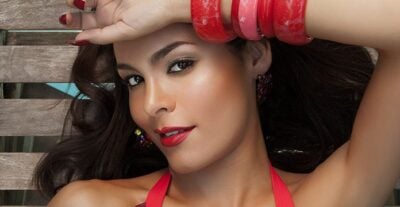 Hylka Maria. A atriz que estava em 