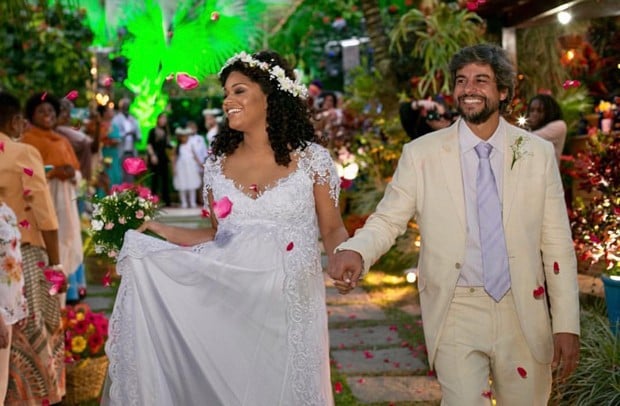 Juliana Alves e o marido (Foto: Reprodução)