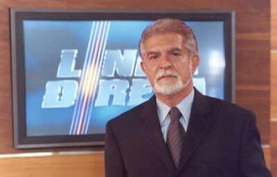 O programa era apresentado pelo jornalista Domingos Meireles (Foto: Divulgação)