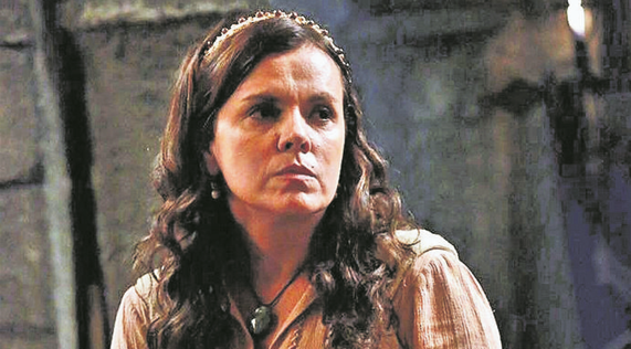A atriz Marcella Muniz em "Belaventura". (Foto: Divulgação/Record)