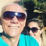 Marcelo Rezende e a namorada (Foto: Reprodução/Instagram)