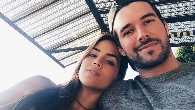 Bernardo Velasco e sua ex-namorada.