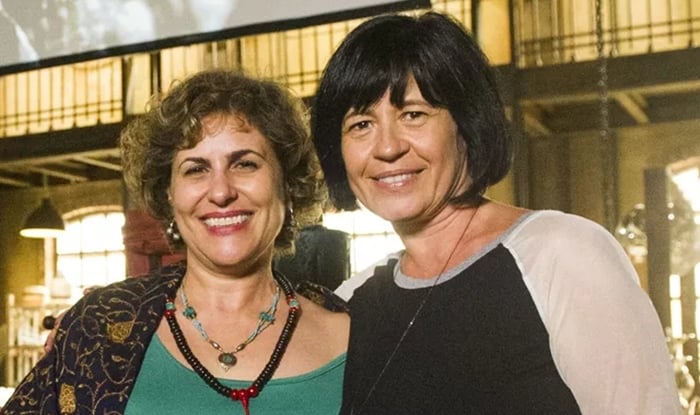 Autoras Thelma Guedes e Duca Rachid. (Foto: João Miguel Júnior/ TV Globo)