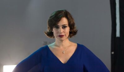 Daniela Escobar estava em Apocalipse, novela que foi ao ar na Record em 2017 (Foto: Divulgação)