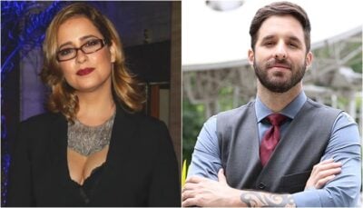 Paloma Duarte e Rafinha Bastos. (Foto: Montagem/Divulgação)