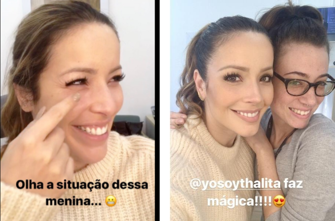 Renata Dominguez compartilha momento "feia" na web. 