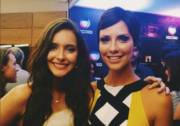 A atriz Rafaela Sampaio (esquerda) e Camila Rodrigues (Foto: Reprodução/ Instagram)