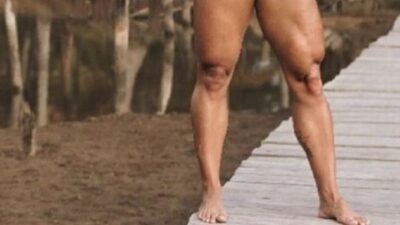 Perna de Gracyanne (Foto: Reprodução)