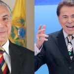 Michel Temer e Silvio Santos (Foto: Reprodução)