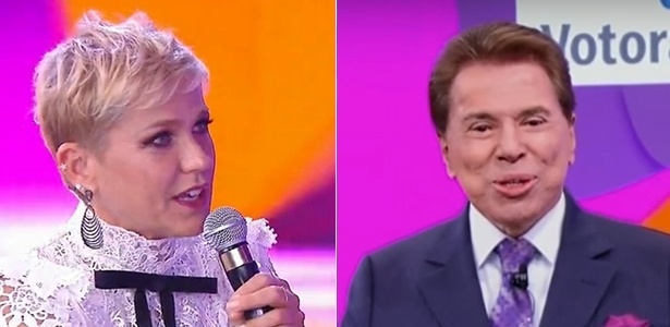 Silvio Santos e Xuxa (Foto: Reprodução)
